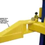 ATLAS 9KBP Baseplate 9,000 lbs. Capacity 2 Post Lift