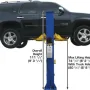 ATLAS 9KBP Baseplate 9,000 lbs. Capacity 2 Post Lift