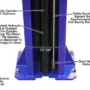 ATLAS 9KOH Overhead 9,000 lbs. Capacity 2 Post Lift