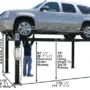 ATLAS Garage Pro 8000 4 Post Lift