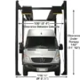 ATLAS ST-7000 SUPER TALL 4 Post Lift 7,000lbs Capacity