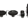ATLAS RJ-35 Cric central hydraulique coulissant 3500 Lbs. et adaptateurs pour camions