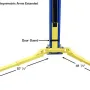ATLAS Pro-9D Overhead 9,000 lbs. Capacity 2 Post Lift