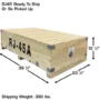 Atlas Automotive Equipment 4,500 lb Capacity Air/Hydraulic Rolling Bridge Jack