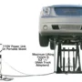 ATLAS TD6MR 6,000 Lbs. Capacity Portable 110 Volt Scissor Lift
