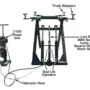 ATLAS TD6MR 6,000 Lbs. Capacity Portable 110 Volt Scissor Lift