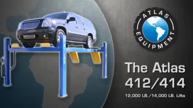 Atlas 412 And 414 Four Post Car Lifts