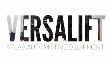 ATLAS® VERSALIFT 7,000 LB Portable Mid Rise Scissor Car Lift