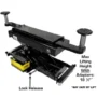 Atlas Automotive Equipment 4,500 lb Capacity Air/Hydraulic Rolling Bridge Jack